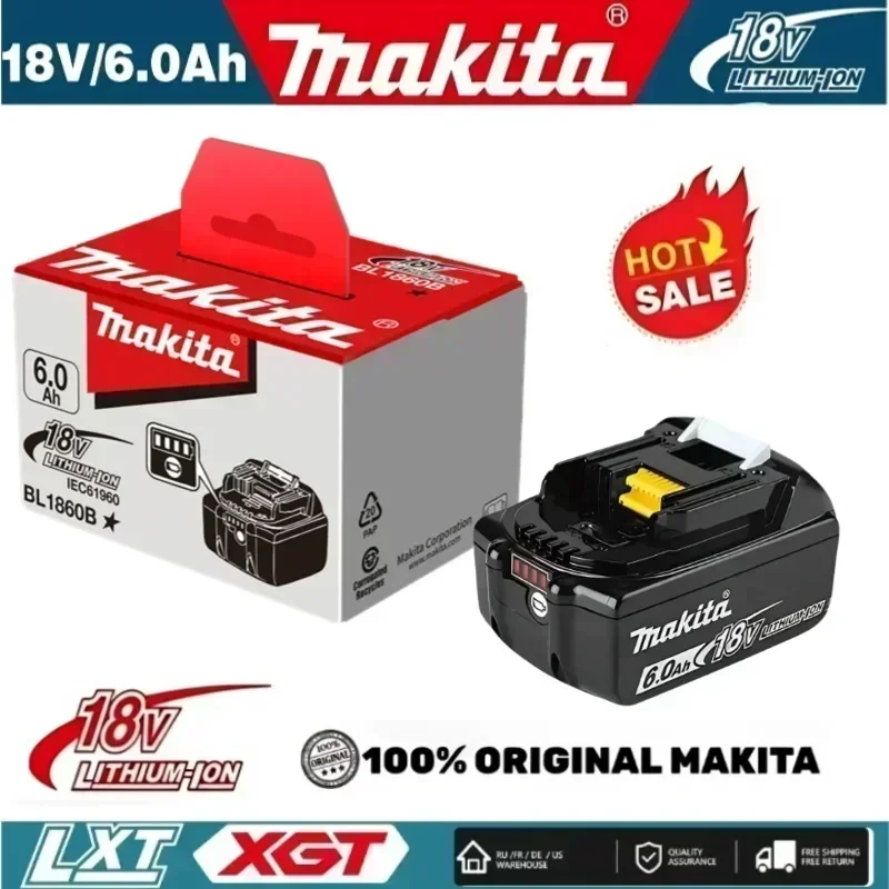 Original Makita 18V tools Battery for 18v drill Replacement Batteries BL1830B BL1850B BL1860B BL1815 BL1830 BL1840
Original Makita 18V tools Battery for 18v drill Replacement Batteries BL1830B BL1850B BL1860B BL1815 BL1830 BL1840