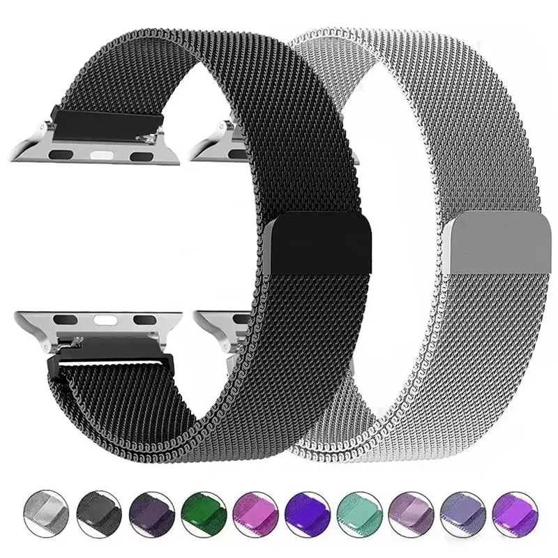 Milanese strap For apple Watch bands 44mm 40mm 45mm 49mm 41mm 38mm 42 44 mm Bracelet iwatch Series 9 3 6 5 SE 7 8 Ultra 2 strap
Milanese strap For apple Watch bands 44mm 40mm 45mm 49mm 41mm 38mm 42 44 mm Bracelet iwatch Series 9 3 6 5 SE 7 8 Ultra 2 strap