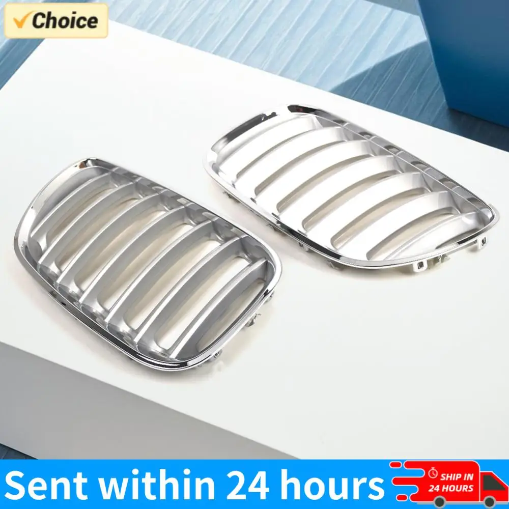1 Pair Anti-scratch ABS Car Front Hood Grill OEM 51137113733 51137113734 Front Upper Grilles Racing Grills for BMW X5 E53 04-06
1 Pair Anti-scratch ABS Car Front Hood Grill OEM 51137113733 51137113734 Front Upper Grilles Racing Grills for BMW X5 E53 04-06