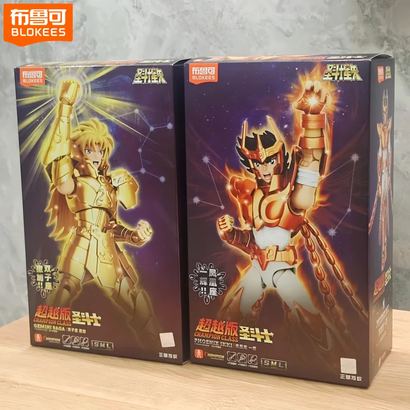 In Stock Kit Genuine Blokees Saint Seiya Toys Phoenix Ikki Action Figure SAGA Golden Saint Assembly Model Champion Class Gifts
In Stock Kit Genuine Blokees Saint Seiya Toys Phoenix Ikki Action Figure SAGA Golden Saint Assembly Model Champion Class Gifts