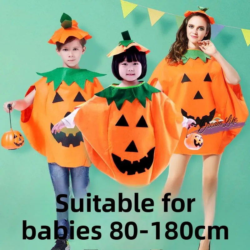 Halloween Children's Costume Male Pumpkin Cosplay Performance Adult Parent-Child Clothing Female Kindergarten Outfit
Halloween Children's Costume Male Pumpkin Cosplay Performance Adult Parent-Child Clothing Female Kindergarten Outfit