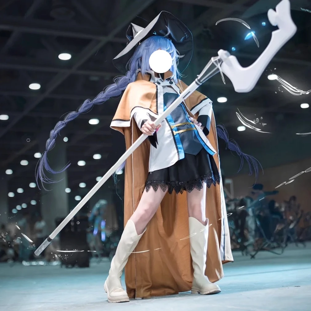 Anime Roxy Migurdia Cosplay Medieval Mage Costume Brown Long Cape White Jacket Blue Strap Vest Black Mini Skirt Set Roleplay
Anime Roxy Migurdia Cosplay Medieval Mage Costume Brown Long Cape White Jacket Blue Strap Vest Black Mini Skirt Set Roleplay