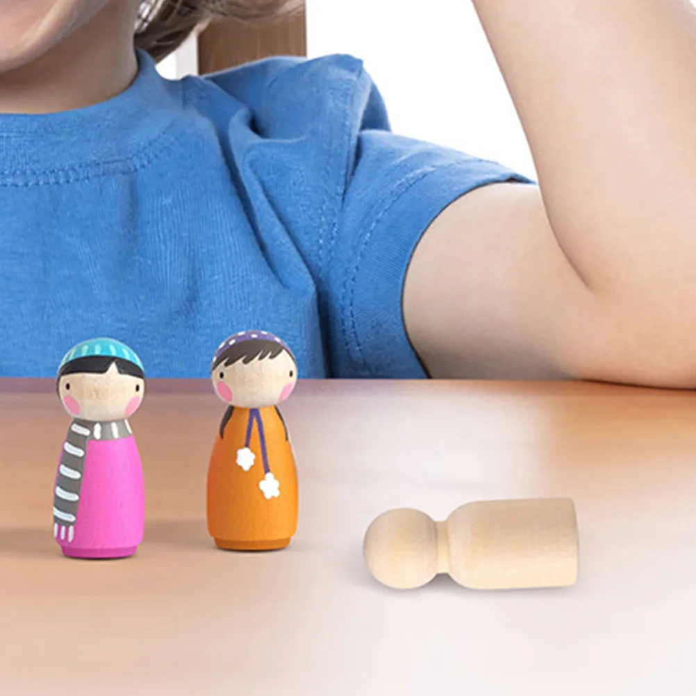 30Pcs Unfinished Wooden Peg People DIY Graffiti Craft Set Smooth Safe Surface for Kids Family Parent Child Activity Gift
30Pcs Unfinished Wooden Peg People DIY Graffiti Craft Set Smooth Safe Surface for Kids Family Parent Child Activity Gift