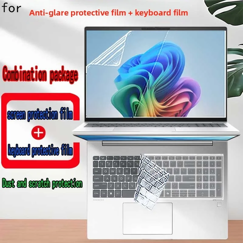 For HP EliteBook 6 G1i 16 inch laptop screen protector keyboard film HD ultra-clear anti-blue glare transparent protective film
For HP EliteBook 6 G1i 16 inch laptop screen protector keyboard film HD ultra-clear anti-blue glare transparent protective film