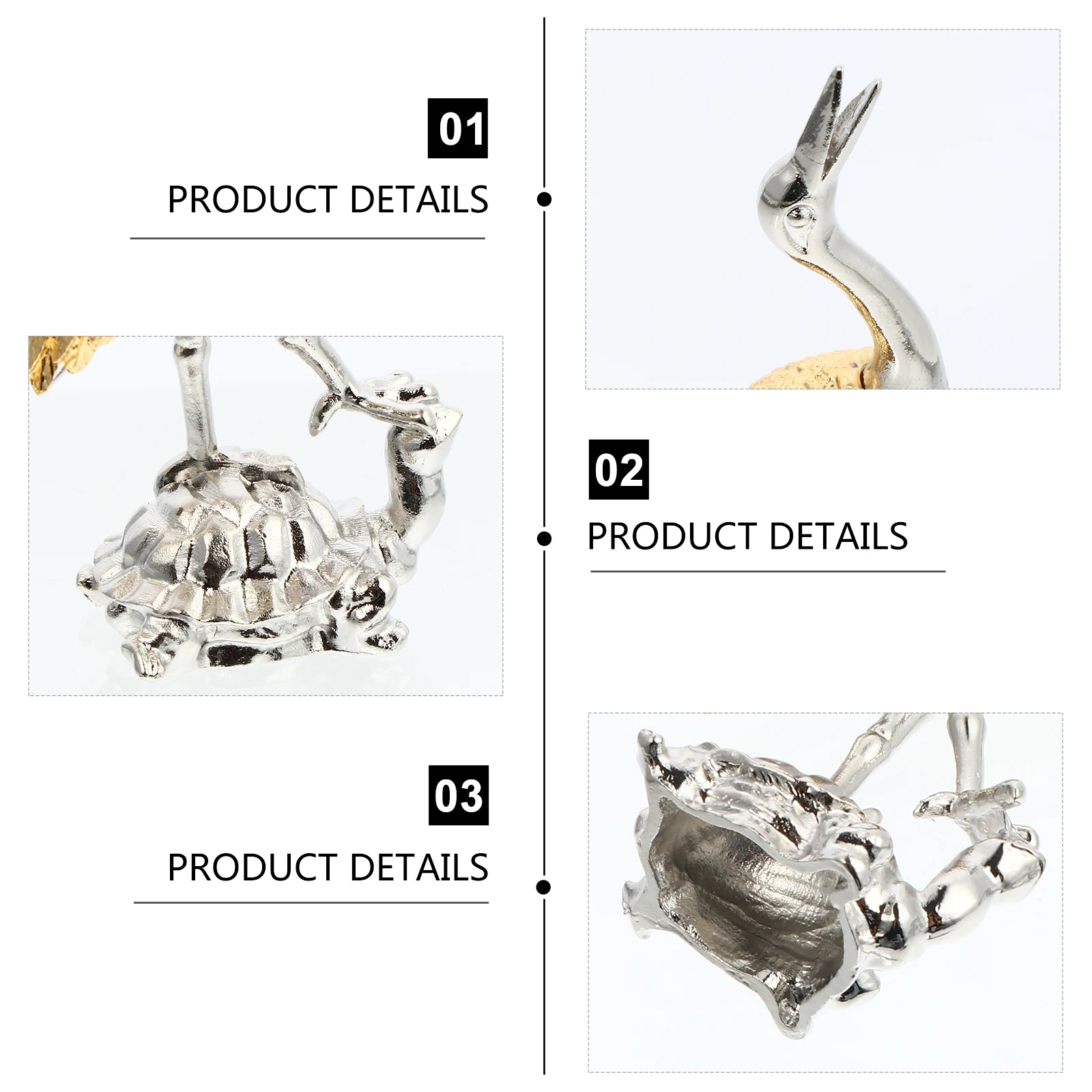 1Pc Metal Crane Adornment Mini Crane Classical Style Indoor Decoration Children Gift Garden Statue
1Pc Metal Crane Adornment Mini Crane Classical Style Indoor Decoration Children Gift Garden Statue