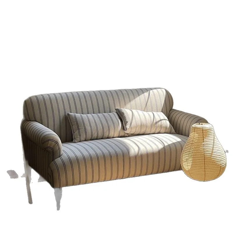 Double fabric sofa, French retro style small apartment sofa, bedroom sofa
Double fabric sofa, French retro style small apartment sofa, bedroom sofa