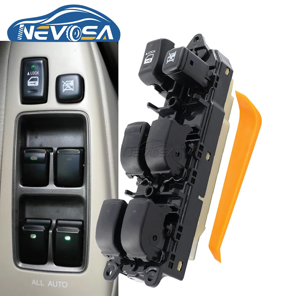 84040-48140 Power Window Control Switch For Toyota Land Cruiser 120 Prado GRJ120 TRJ120 For Lexus RX330 RX350 RX400 GX470 2003
84040-48140 Power Window Control Switch For Toyota Land Cruiser 120 Prado GRJ120 TRJ120 For Lexus RX330 RX350 RX400 GX470 2003
