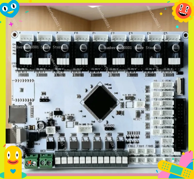 9 Axis 3D Printer Motherboard Support 4 Z Axis Independent Driver
9 Axis 3D Printer Motherboard Support 4 Z Axis Independent Driver