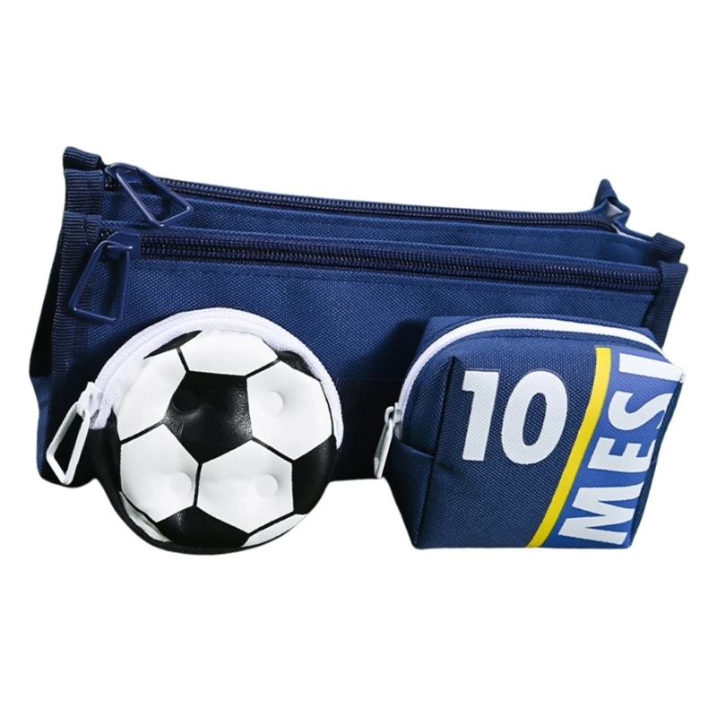 Multipurpose Pen Case with 2 Removable Zippered Pouches, Large Capacity Pen Pouches Zippered Pencil Case for Boy
Multipurpose Pen Case with 2 Removable Zippered Pouches, Large Capacity Pen Pouches Zippered Pencil Case for Boy