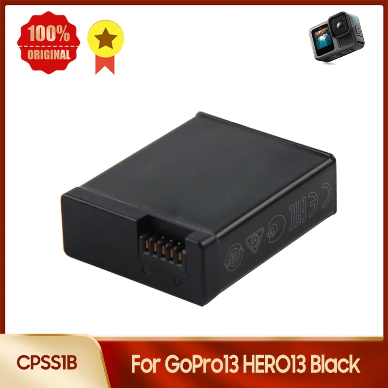 For GoPro Hero 13 Hero13 Black Replacement Battery CPSS1B Batteries 1900mAh
For GoPro Hero 13 Hero13 Black Replacement Battery CPSS1B Batteries 1900mAh