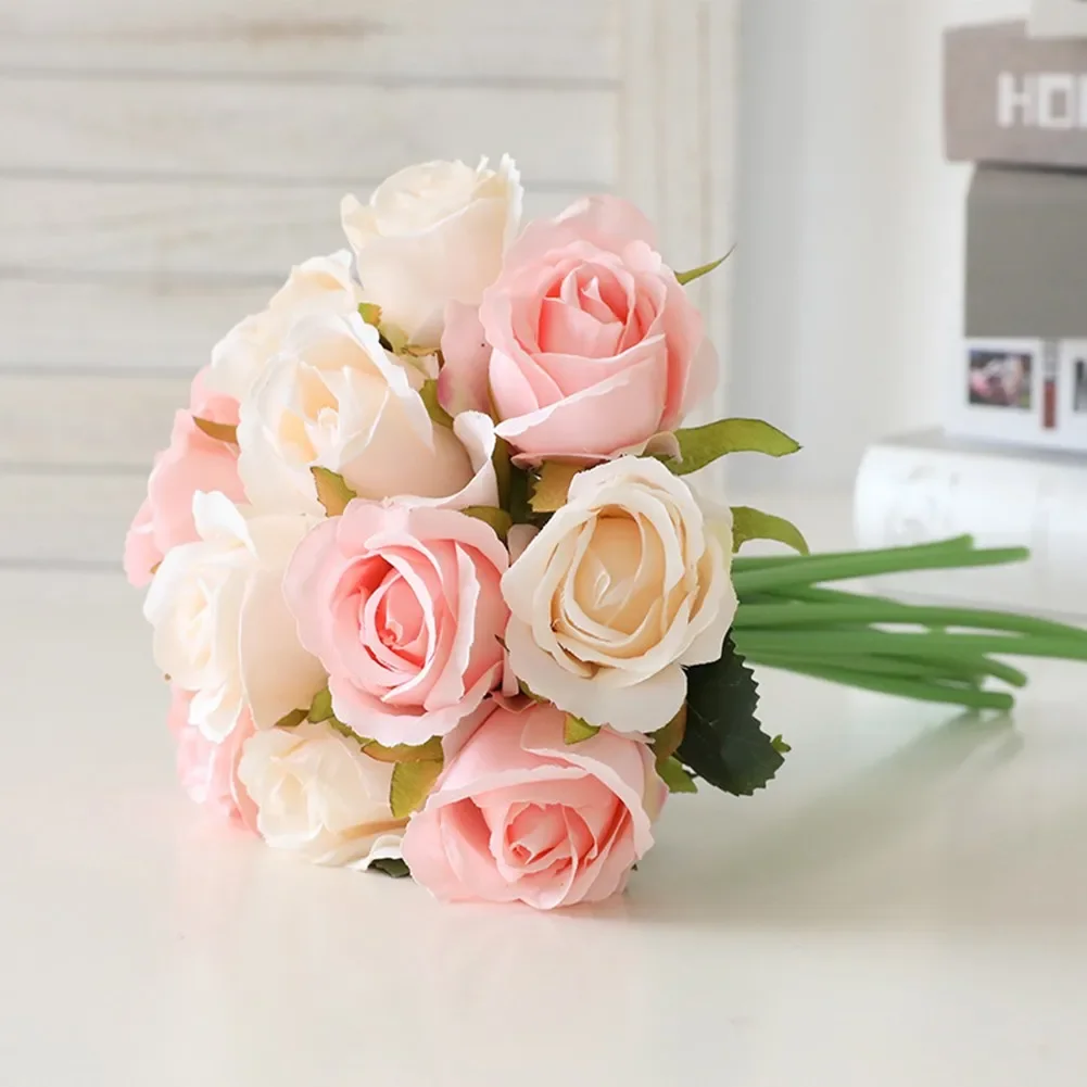 Artificial Silk Rose Bouquet Featuring 12 Lifelike Roses for Wedding Party Home Bar Restaurant and Retail Display
Artificial Silk Rose Bouquet Featuring 12 Lifelike Roses for Wedding Party Home Bar Restaurant and Retail Display