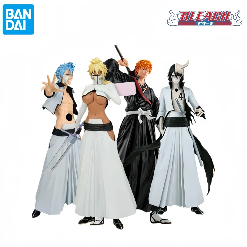 Bandai In Stock Original Box Garage Kit Model Bleach Ulquiorra Grimmjow Tier Ichigo Anime Characters Collectible Action Figure
Bandai In Stock Original Box Garage Kit Model Bleach Ulquiorra Grimmjow Tier Ichigo Anime Characters Collectible Action Figure