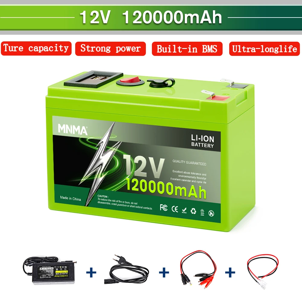 12V 150Ah Lithium LiFePO4 Deep Cycle Battery for Solar,Fish Finder, Lighting, Power Wheels, Off-Grid Applications Built-in BMS
12V 150Ah Lithium LiFePO4 Deep Cycle Battery for Solar,Fish Finder, Lighting, Power Wheels, Off-Grid Applications Built-in BMS