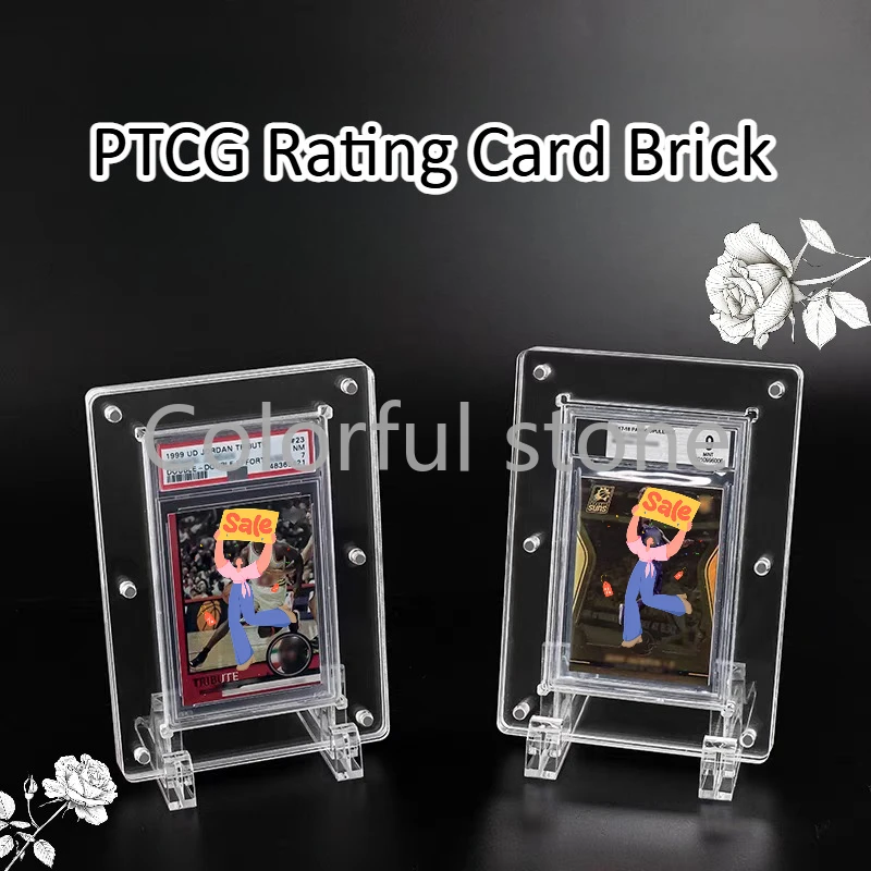 PTCG Pokemon Anime Character Rating Card Brick Acrylic Strong Magnetic Thickened High Transparent Display Frame Card NotIncluded
PTCG Pokemon Anime Character Rating Card Brick Acrylic Strong Magnetic Thickened High Transparent Display Frame Card NotIncluded
