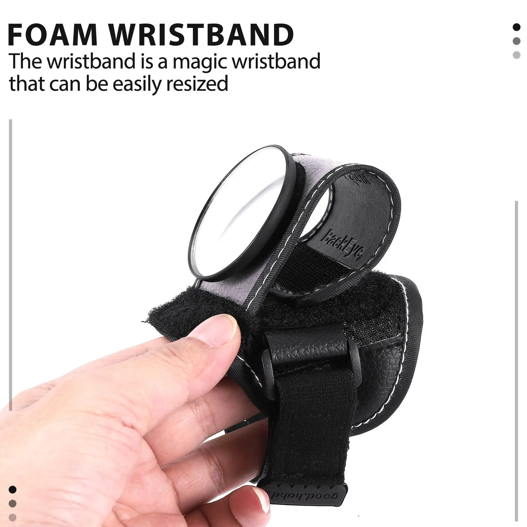 AA75-Good Hand Cycling Wrist Mirror Rear View Rearview Safety Bike Arm Back Mirror WEST BIKING Bicycle Rear Reflector Wrist Mirr
AA75-Good Hand Cycling Wrist Mirror Rear View Rearview Safety Bike Arm Back Mirror WEST BIKING Bicycle Rear Reflector Wrist Mirr