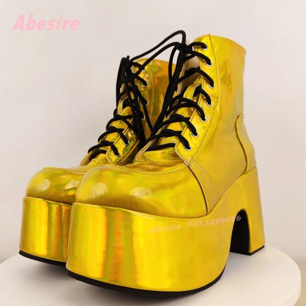 Готические ботильоны на лазерной платформе, женские ботинки в стиле пэчворк на массивном каблуке с перекрестной завязкой Y2K, крутая обувь на шнуровке, новинка 2026, глянцевая
Готические ботильоны на лазерной платформе, женские ботинки в стиле пэчворк на массивном каблуке с перекрестной завязкой Y2K, крутая обувь на шнуровке, новинка 2026, глянцевая