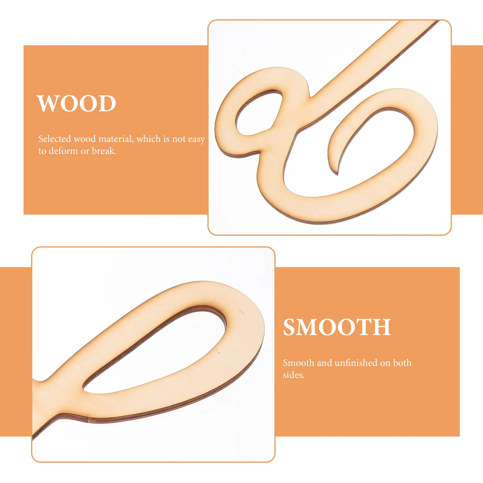 Wooden Letter Decoration Unfinished Letters Wall Hanging Alphabet Cursive Large
Wooden Letter Decoration Unfinished Letters Wall Hanging Alphabet Cursive Large