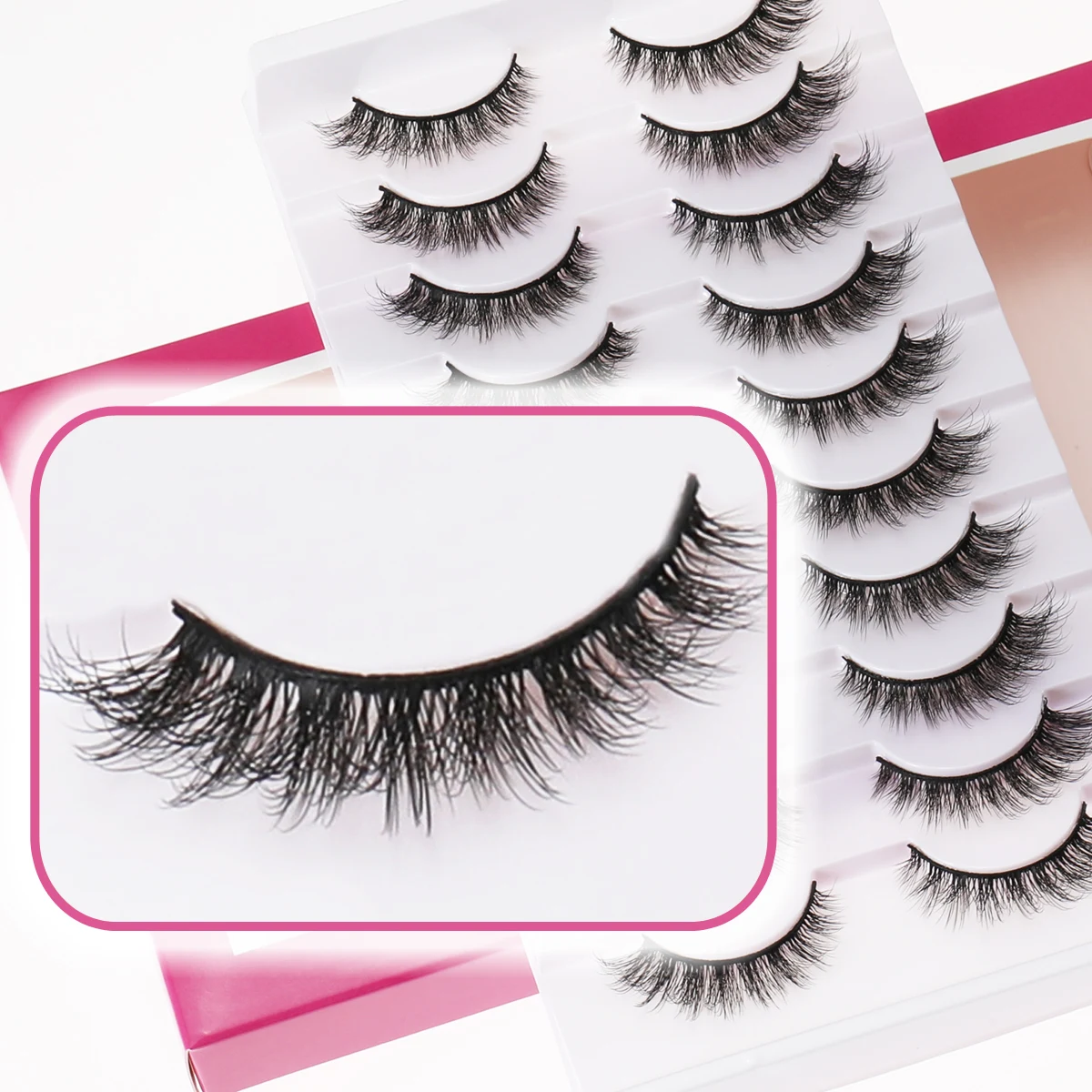 Xuanfeiwu Fluffy Clustered 5D Anime Cosplay Cat Eye Fox Style Eyelashes with Lengthened and Slanted Design DIY Full Strip Manga False Eyelashes Natural Eyelashes
Xuanfeiwu Fluffy Clustered 5D Anime Cosplay Cat Eye Fox Style Eyelashes with Lengthened and Slanted Design DIY Full Strip Manga False Eyelashes Natural Eyelashes