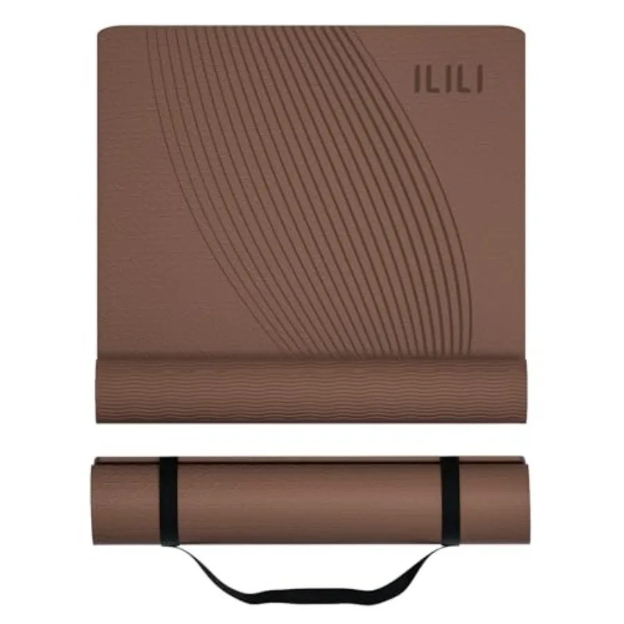 Yoga Mat, TPE Exercise Mat, Tear-Resistant, Fitness Yoga Mat with Carrying Strap, 72''x25''×0.3'' 8mm,Ideal for Yoga, Pilates,
Yoga Mat, TPE Exercise Mat, Tear-Resistant, Fitness Yoga Mat with Carrying Strap, 72''x25''×0.3'' 8mm,Ideal for Yoga, Pilates,