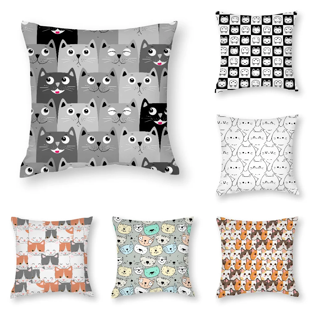 Cute Cat Pillow Case 3D Print Polyester Fiber 40*40 cm Home Sofa Throw Pillow Cover Decoration Festival Gift
Cute Cat Pillow Case 3D Print Polyester Fiber 40*40 cm Home Sofa Throw Pillow Cover Decoration Festival Gift