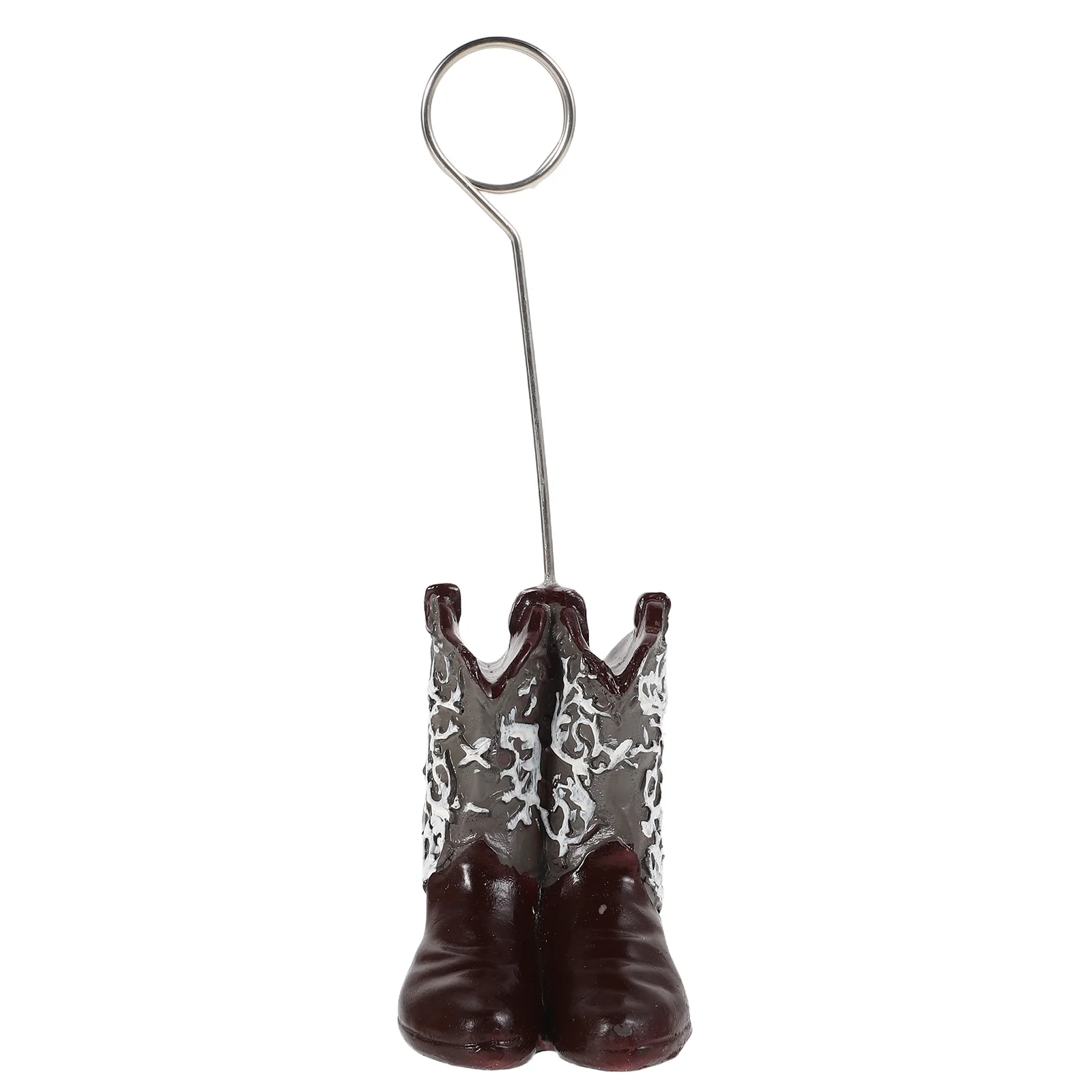 Creative Cowboy Boot Message Clip for Notes Photos Desktop Memo Holder Unique Western Decor Mini Boots Ornament Card Stand
Creative Cowboy Boot Message Clip for Notes Photos Desktop Memo Holder Unique Western Decor Mini Boots Ornament Card Stand