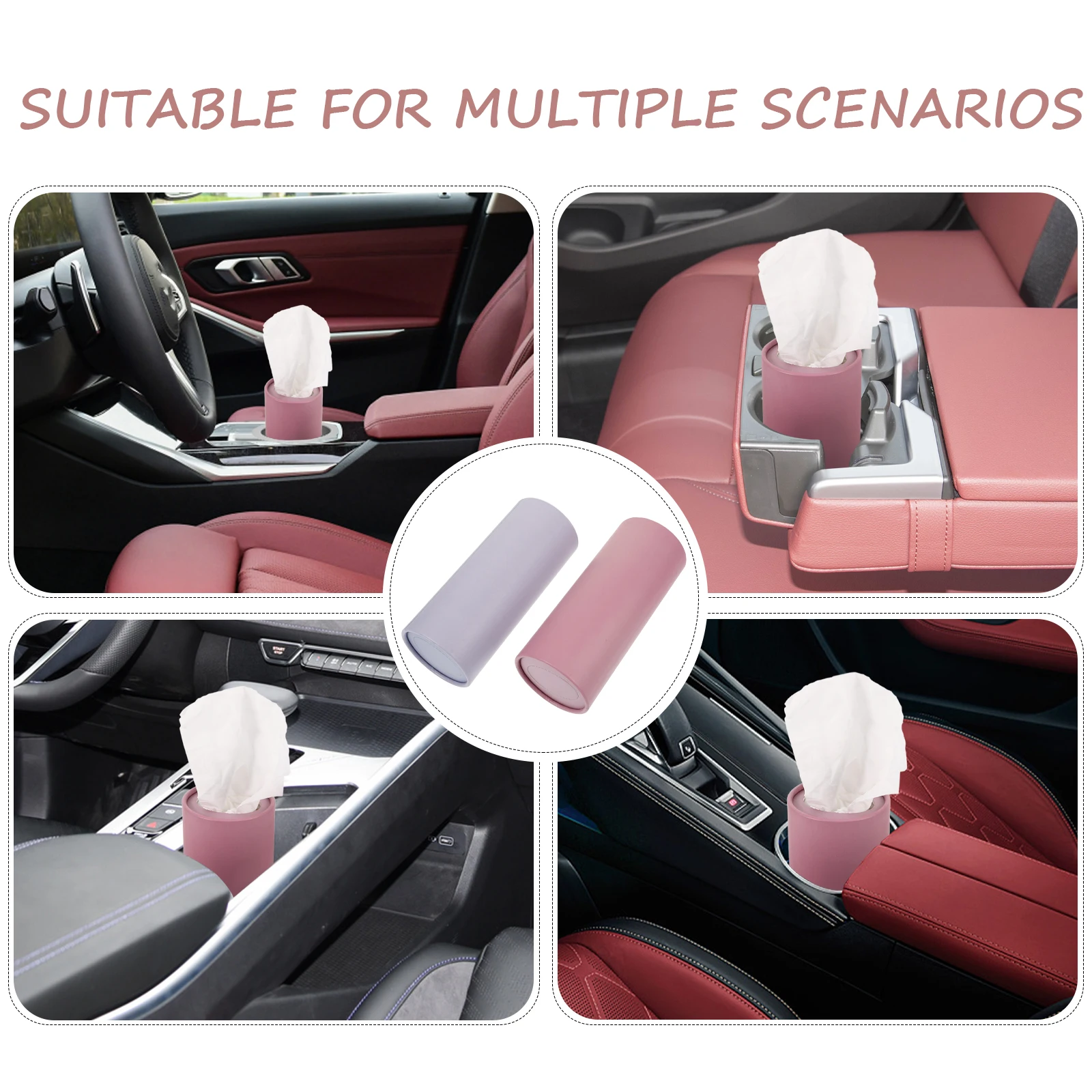 2Pcs Car Box Cylinder Holder Tube Tissues Refillable Dispenser Tube Auto Interior Tissues Red Blue Storage Solution
2Pcs Car Box Cylinder Holder Tube Tissues Refillable Dispenser Tube Auto Interior Tissues Red Blue Storage Solution