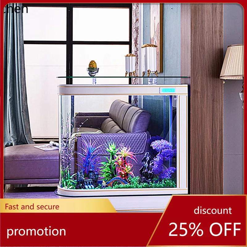 HT bullet fish tank living room household aquarium glass water-free ecological floor screen fish tank
HT bullet fish tank living room household aquarium glass water-free ecological floor screen fish tank