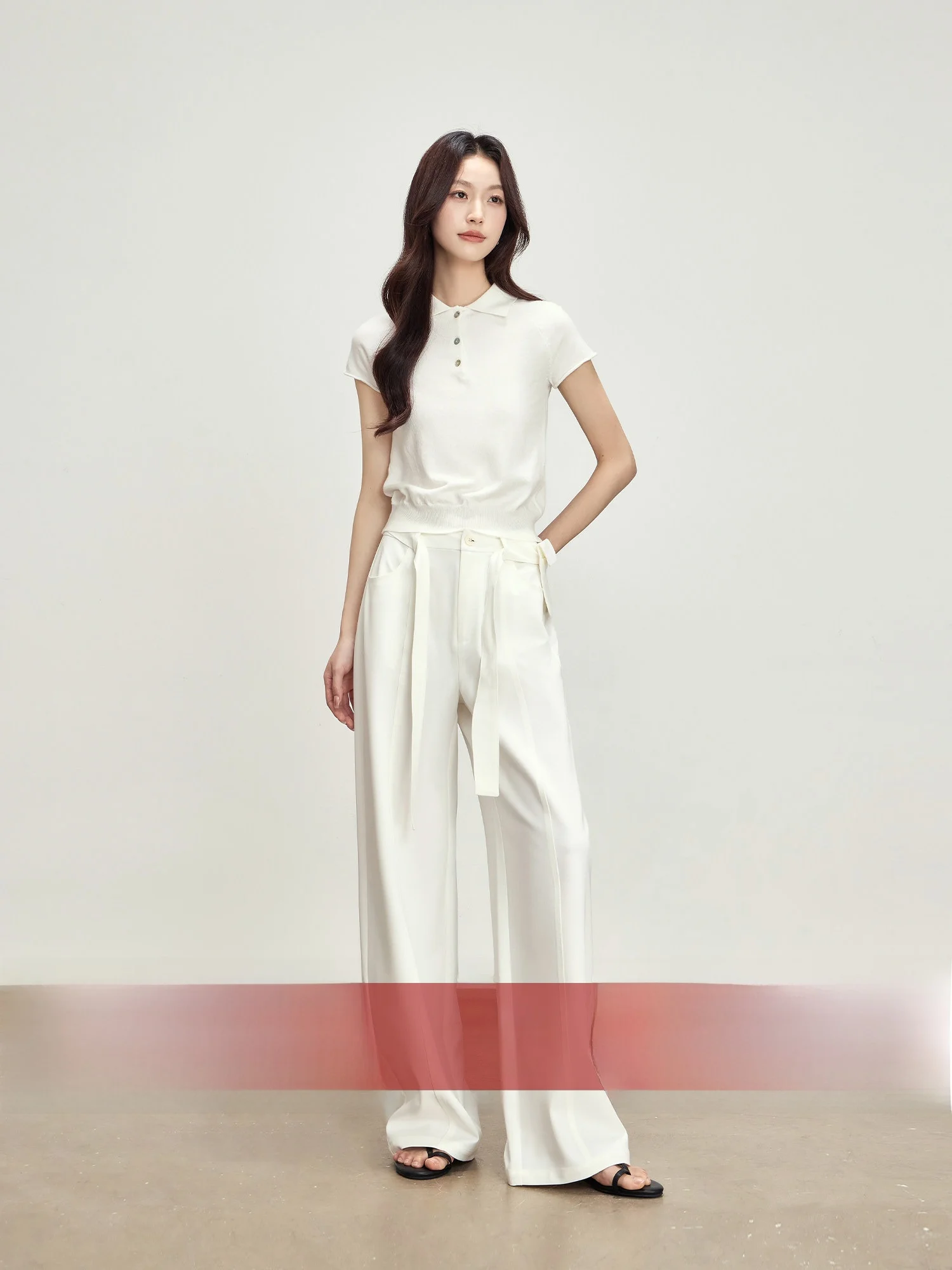Loose Casual White Pants Women's Spring Bows Loose Lazy Sle High Waist Casual Trousers Comfortable Soft Polyester Fiber
Loose Casual White Pants Women's Spring Bows Loose Lazy Sle High Waist Casual Trousers Comfortable Soft Polyester Fiber