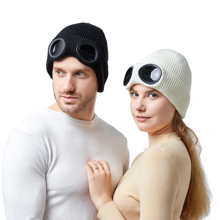 Knitted hat, windproof glasses for men and women in autumn and winter, knitted hat, warm woolen hat
Knitted hat, windproof glasses for men and women in autumn and winter, knitted hat, warm woolen hat