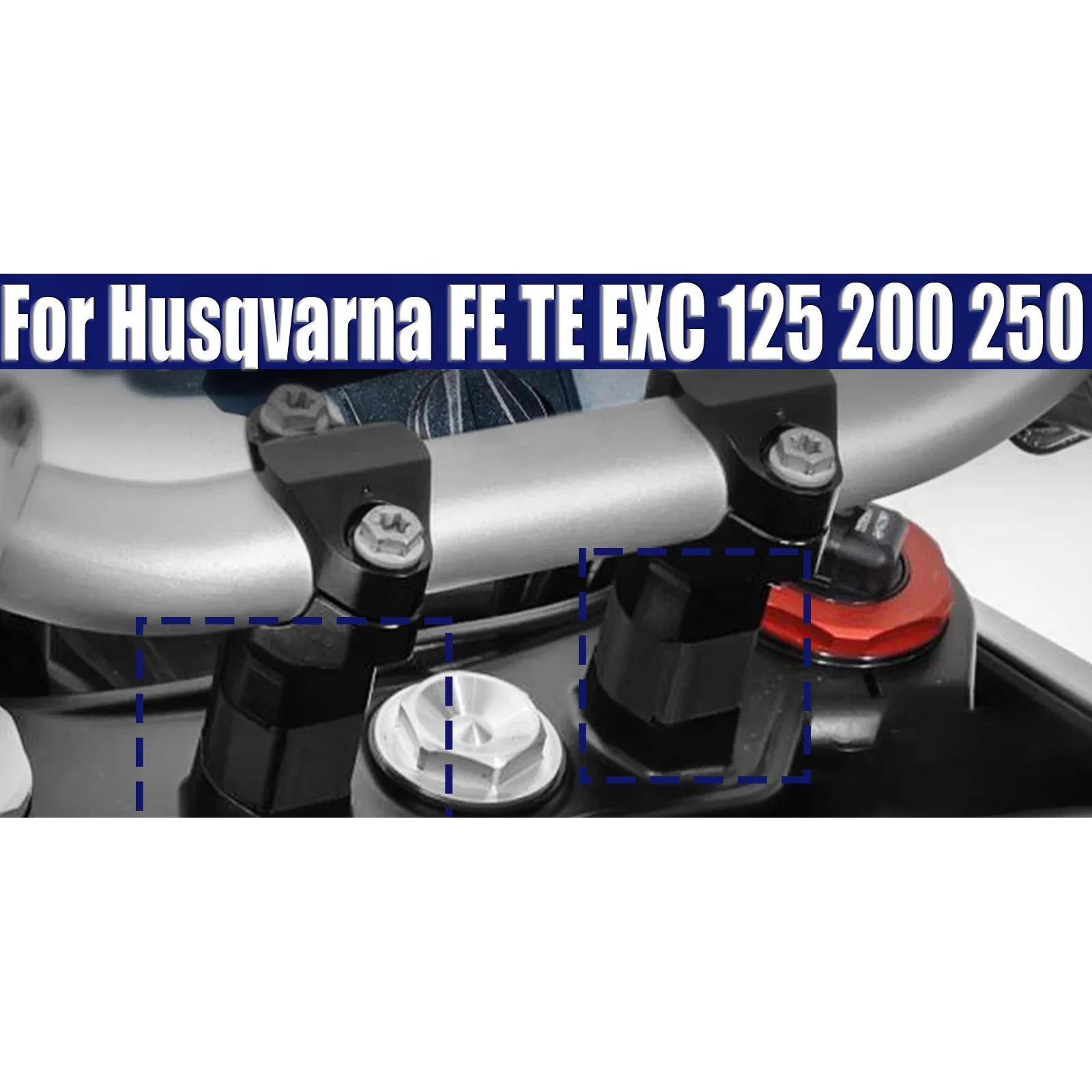 Handlebar Riser Adapter 25mm For Husqvarna FE TE EXC 125 200 250 300 350 400 450 500 Handle Bar Mount Clamp
Handlebar Riser Adapter 25mm For Husqvarna FE TE EXC 125 200 250 300 350 400 450 500 Handle Bar Mount Clamp