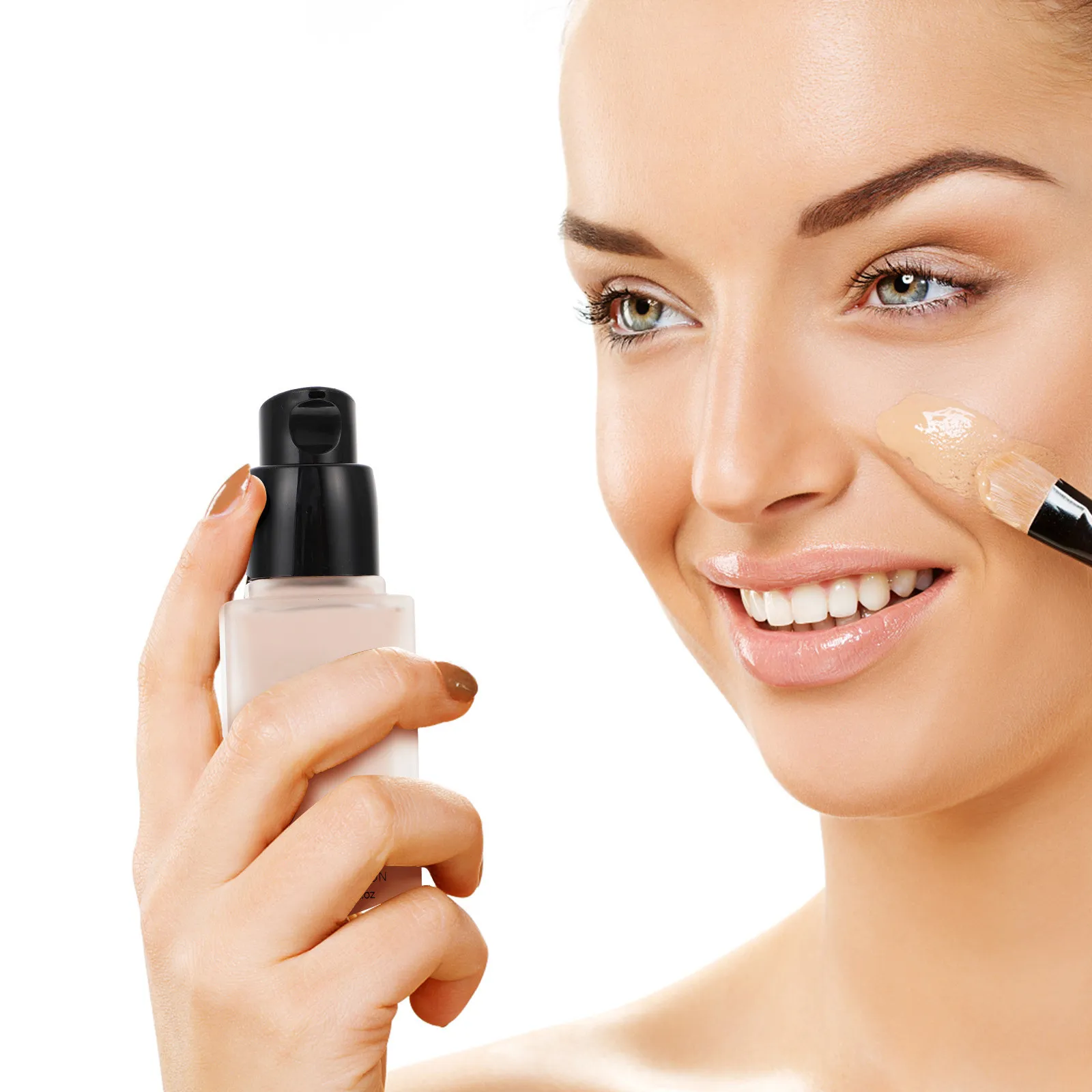 30 Ml Concealer Foundation Beauty Liquid Fluid Full Coverage Black Base Makeup for Wrinkles and Pores
30 Ml Concealer Foundation Beauty Liquid Fluid Full Coverage Black Base Makeup for Wrinkles and Pores