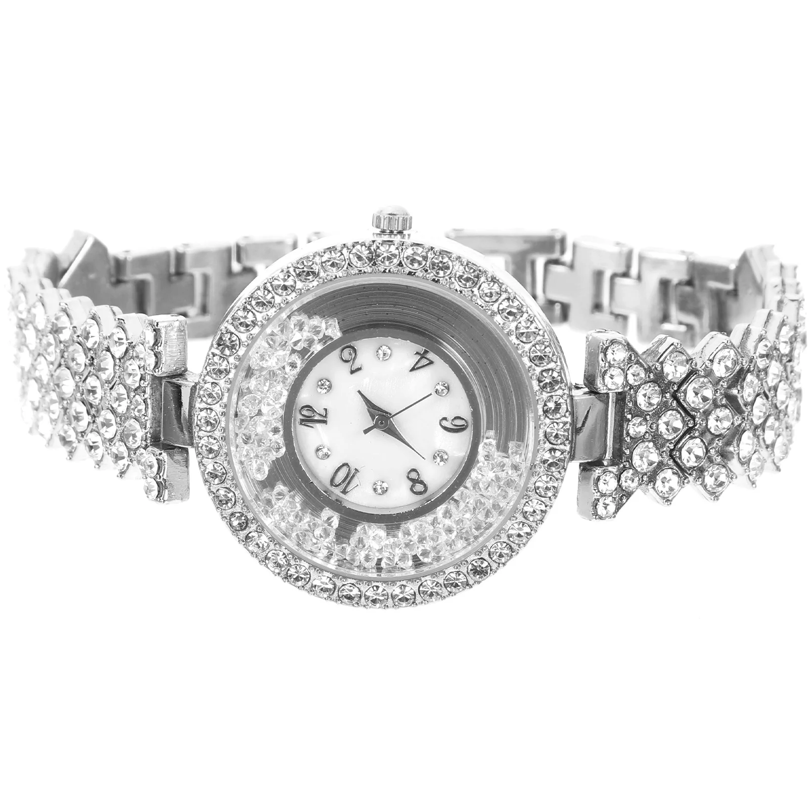 Rhinestone Ladies Watch Elegant Alloy Band Quartz Wristwatch Scratch Resistant Stylish for Women Casual Dress Luxury
Rhinestone Ladies Watch Elegant Alloy Band Quartz Wristwatch Scratch Resistant Stylish for Women Casual Dress Luxury