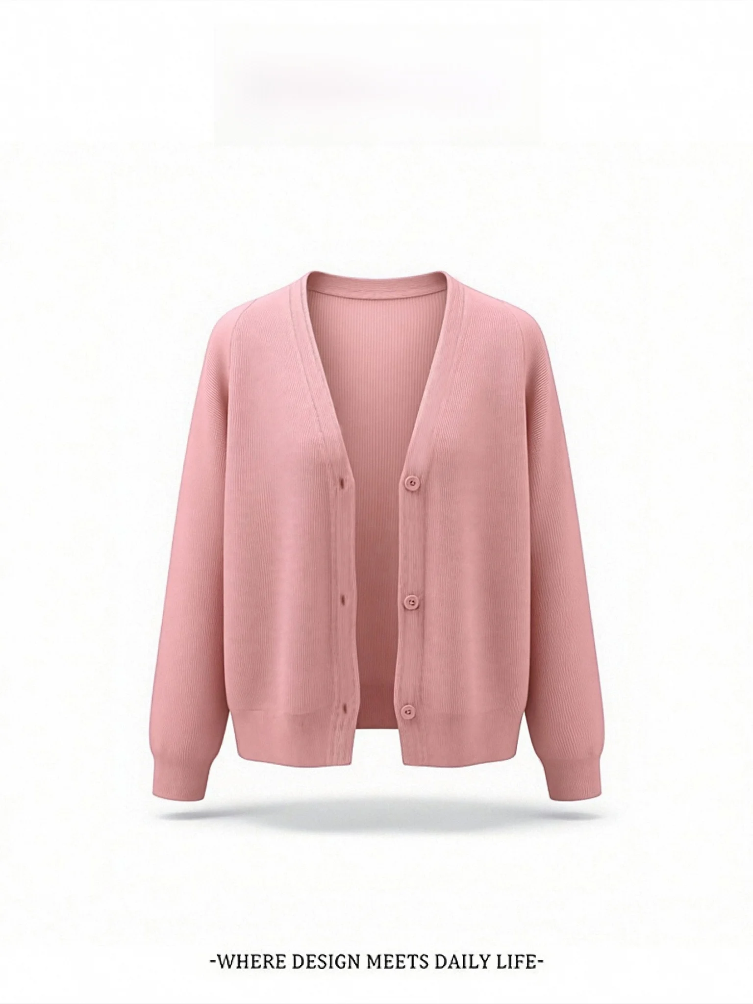Casual Knitted V-Neck Open Cardigan Long Sleeve Loose Women's Fashion Outerwear Commute Style Breathable Comfortable Korean V...
Casual Knitted V-Neck Open Cardigan Long Sleeve Loose Women's Fashion Outerwear Commute Style Breathable Comfortable Korean V...