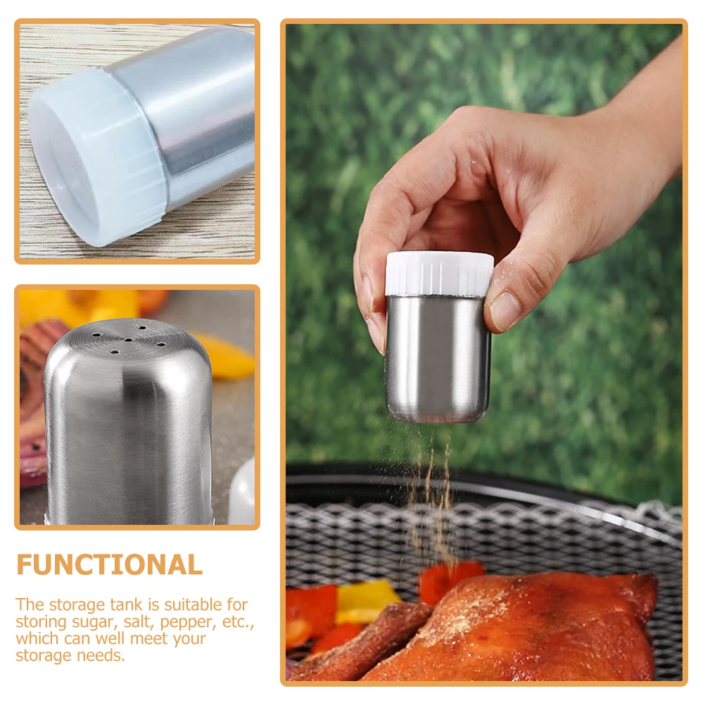 Spice Stainless Steel Seasoning Bottle Dispenser Jar Condiment Shaker Plastic Glass
Spice Stainless Steel Seasoning Bottle Dispenser Jar Condiment Shaker Plastic Glass