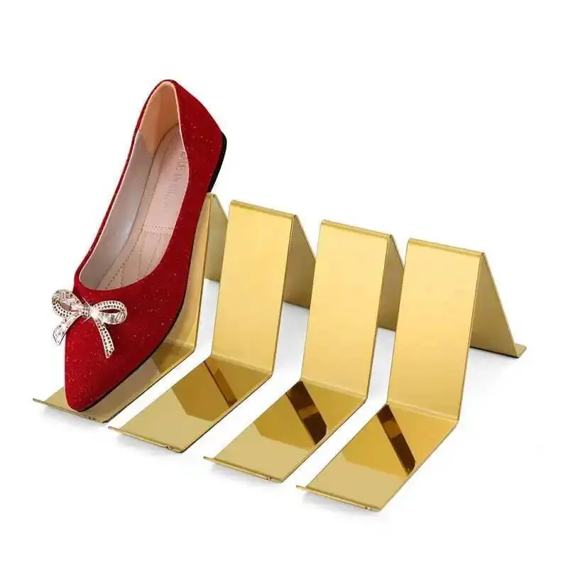 1pc Shoe Display Rack Shoe Store Men's And Women's Shoes High Heel Display Rack Stainless Steel Display Shooting Props
1pc Shoe Display Rack Shoe Store Men's And Women's Shoes High Heel Display Rack Stainless Steel Display Shooting Props