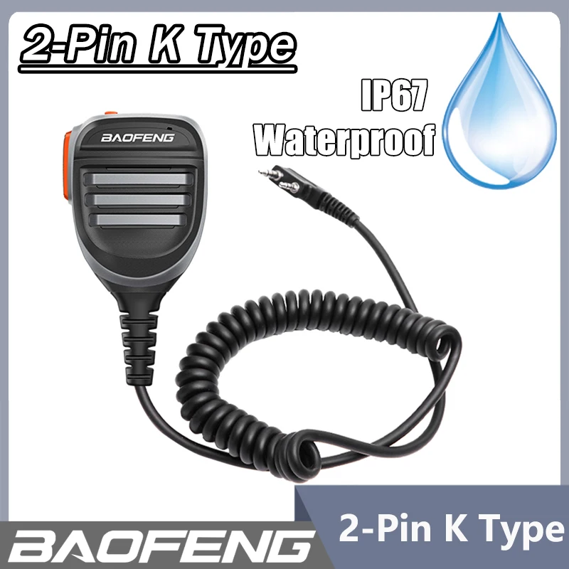 Baofeng UV-17 Pro PTT Водонепроницаемая рация с динамиком Радиомикрофон Keenwood 2-контактный ручной микрофон типа K для UV-82 UV16 UV17
Baofeng UV-17 Pro PTT Водонепроницаемая рация с динамиком Радиомикрофон Keenwood 2-контактный ручной микрофон типа K для UV-82 UV16 UV17