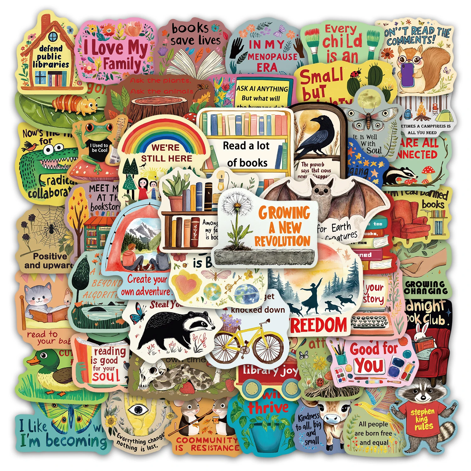 50PCS Inspirational Stickers DIY Phone Case Laptop Thermos Bottle Toy Stickers
50PCS Inspirational Stickers DIY Phone Case Laptop Thermos Bottle Toy Stickers