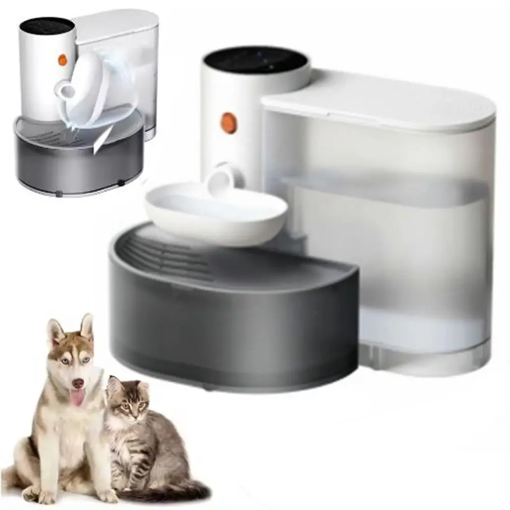 Portable 3L Smart Pet Water Fountain Non Plug Rechargeable Cat Drinking Fountain Separate Tank Safe Pet Water Feeder for Pets
Portable 3L Smart Pet Water Fountain Non Plug Rechargeable Cat Drinking Fountain Separate Tank Safe Pet Water Feeder for Pets