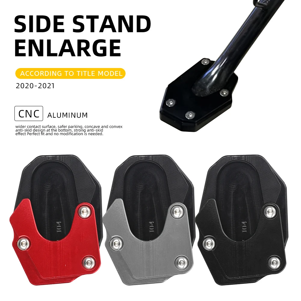Motorcycle Foot Side Stand Extension Pad Kickstand Plate For Suzuki GSX-S1000 GT Katana GSX-S950 GSX-S1000F/S GSX8S GSXS750
Motorcycle Foot Side Stand Extension Pad Kickstand Plate For Suzuki GSX-S1000 GT Katana GSX-S950 GSX-S1000F/S GSX8S GSXS750