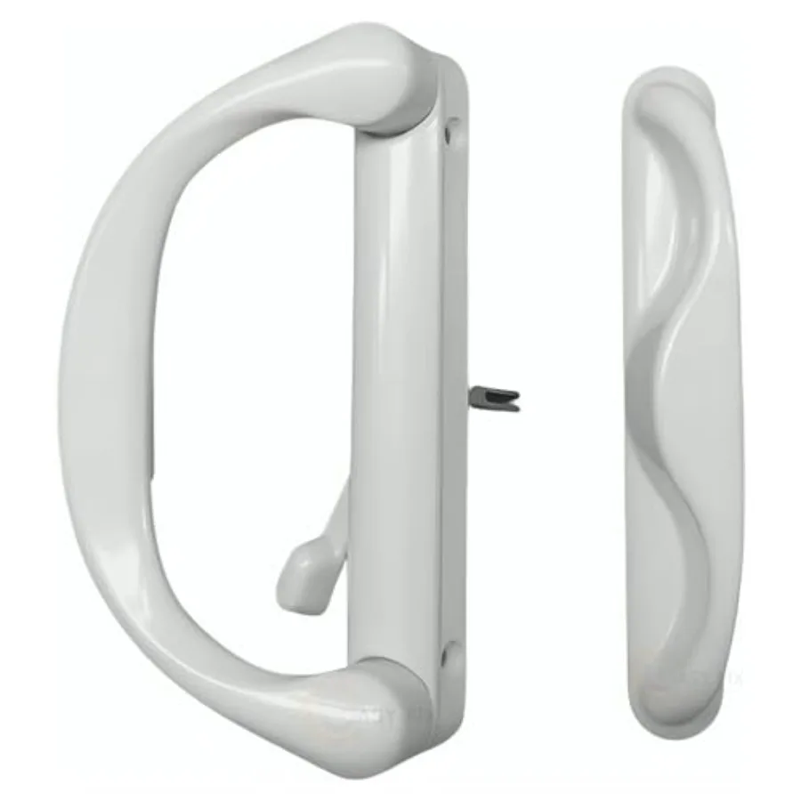 6-5/8" Interlock Involute Sliding Patio Door Handle Set, SBML, Non-Keyed - Handle Replacement for Patio Glass Door Repair Set F
6-5/8" Interlock Involute Sliding Patio Door Handle Set, SBML, Non-Keyed - Handle Replacement for Patio Glass Door Repair Set F