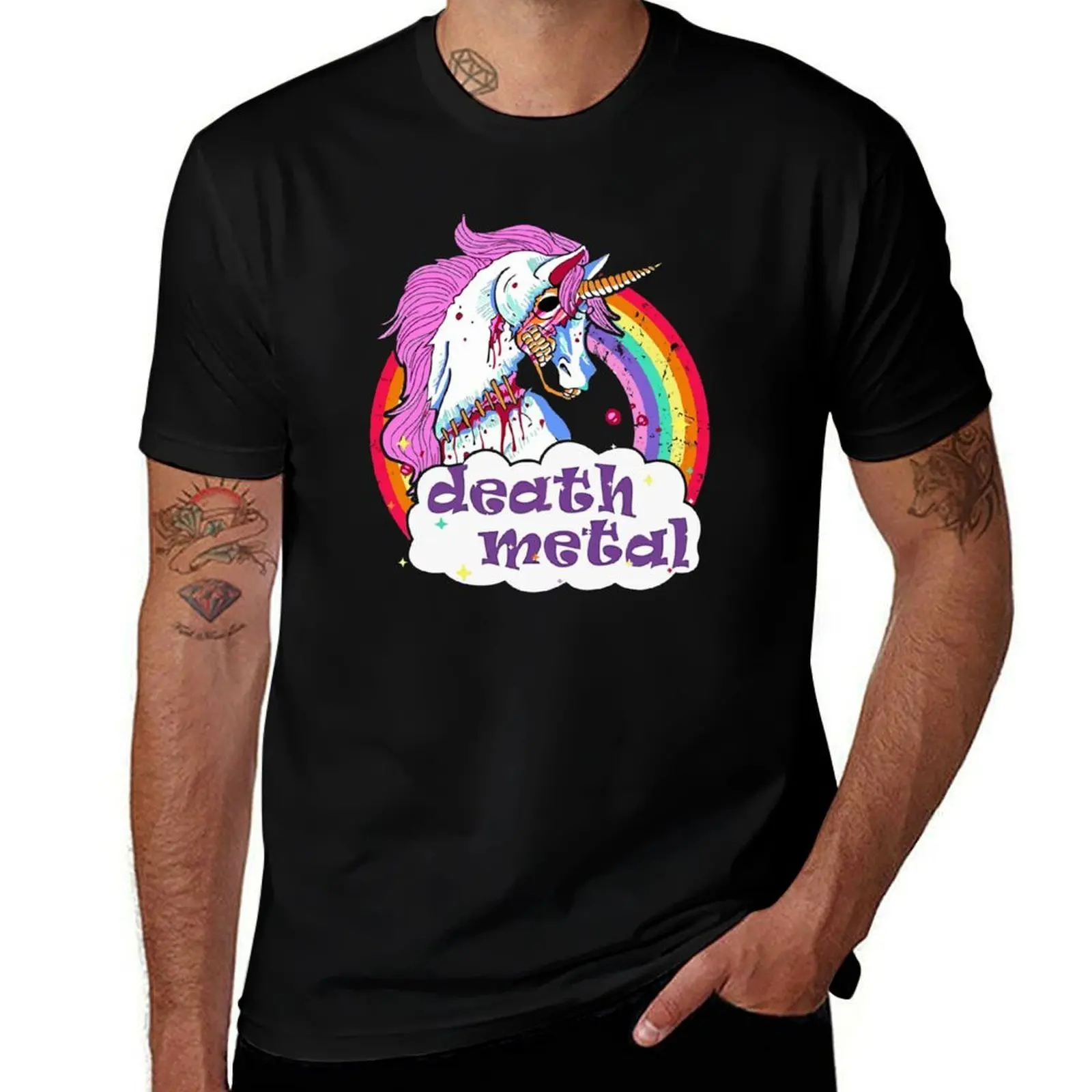 Футболка Zombie Unicorn Death Metal, мужская футболка, летняя хлопковая футболка, футболка из 100% хлопка
Футболка Zombie Unicorn Death Metal, мужская футболка, летняя хлопковая футболка, футболка из 100% хлопка