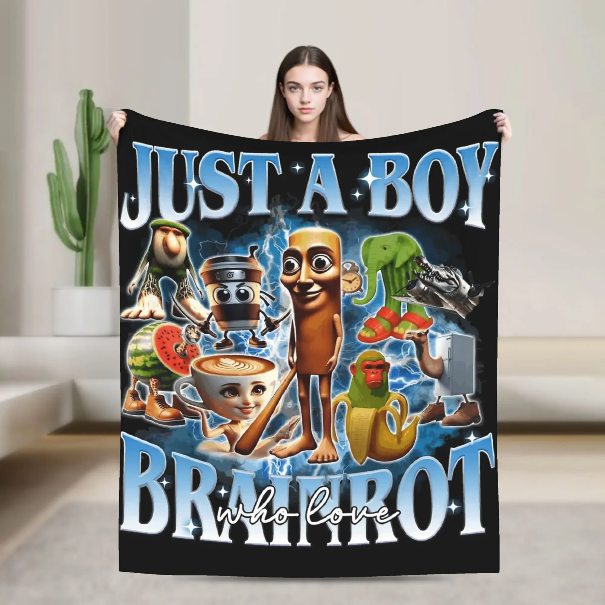 Just A Boy Who Loves Meme Italian Brainrot Coral Fleece Plush Soft Throw Blanket for Bedding Outdoor Use Spring
Just A Boy Who Loves Meme Italian Brainrot Coral Fleece Plush Soft Throw Blanket for Bedding Outdoor Use Spring