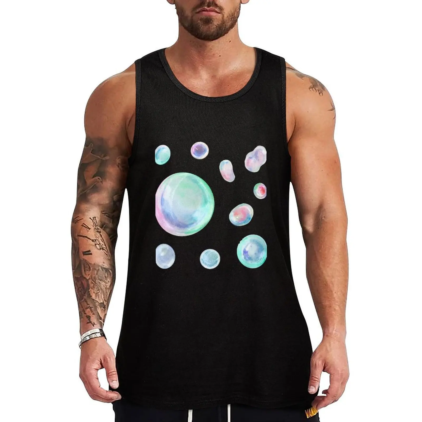 Watercolor soap bubbles Tank Top Street Fashion Tank Top Urban Sleeveless Wear
Watercolor soap bubbles Tank Top Street Fashion Tank Top Urban Sleeveless Wear