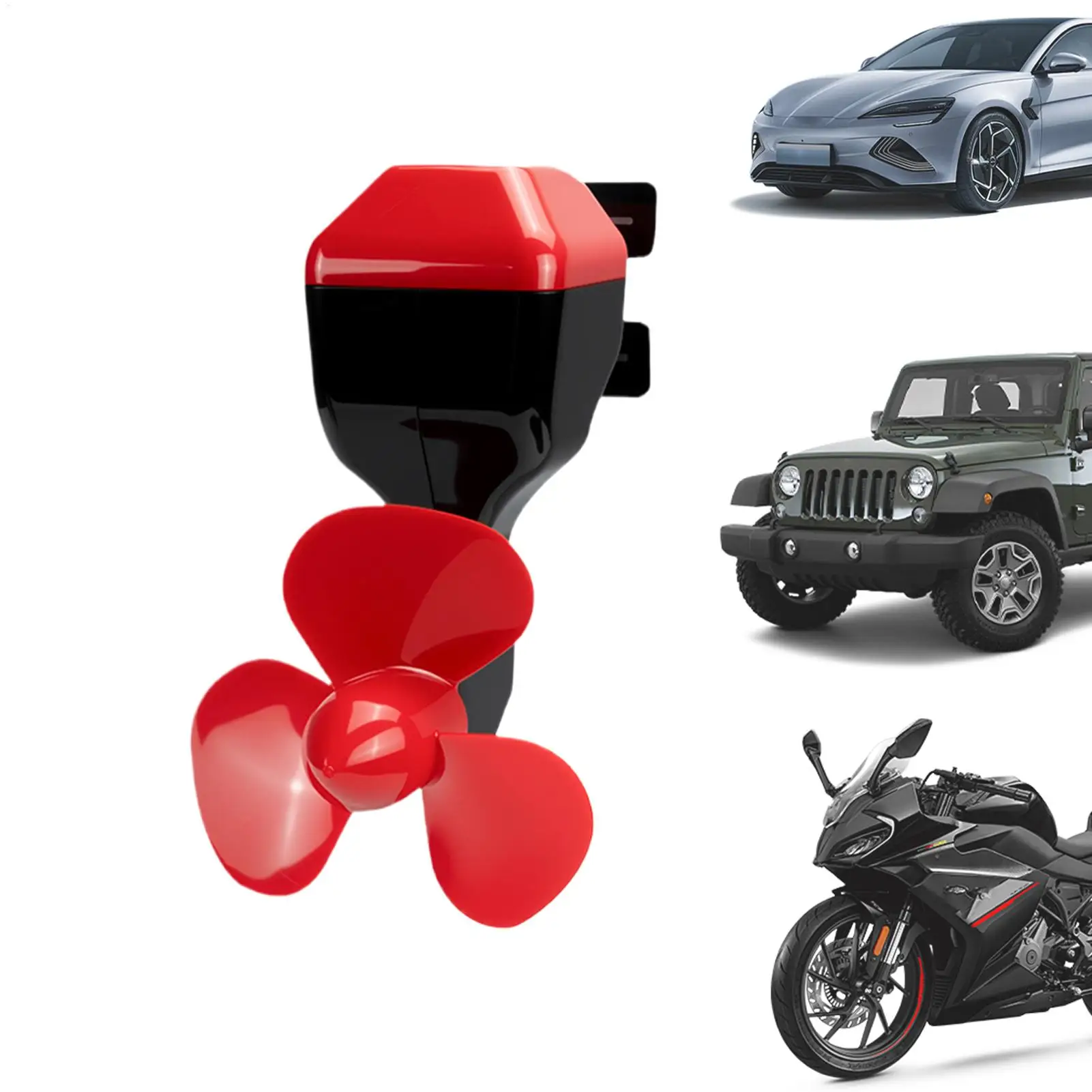 Car Tail Accessory Propeller Shaped Vehicle Rear Accessory Motorcycle Tail Ornament For Sedan Automotive Truck SUV Outdoor
Car Tail Accessory Propeller Shaped Vehicle Rear Accessory Motorcycle Tail Ornament For Sedan Automotive Truck SUV Outdoor
