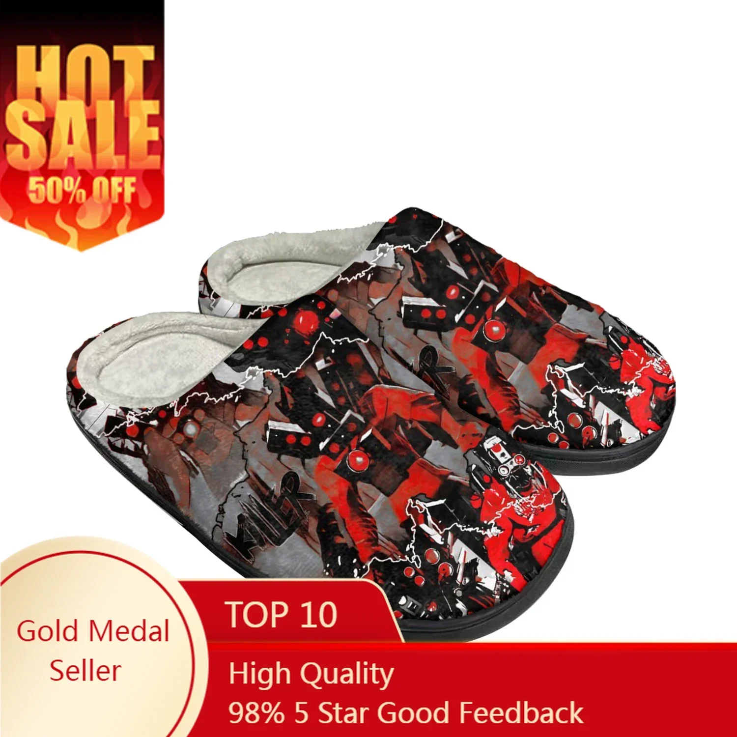 Titan Speakerman Skibidi Toilet Home Cotton Shoes High Quality Men Women Youth Boy Girl Plush Bedroom Warm Shoe Custom Slipper
Titan Speakerman Skibidi Toilet Home Cotton Shoes High Quality Men Women Youth Boy Girl Plush Bedroom Warm Shoe Custom Slipper