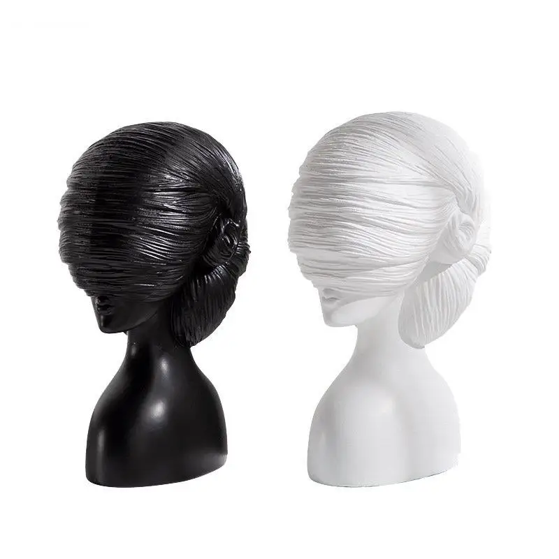 Abstract Figure Sculpture Black White Girl Ornaments Art Statue Figurines Living Room Home Accessories Decoration Crafts Gift
Abstract Figure Sculpture Black White Girl Ornaments Art Statue Figurines Living Room Home Accessories Decoration Crafts Gift