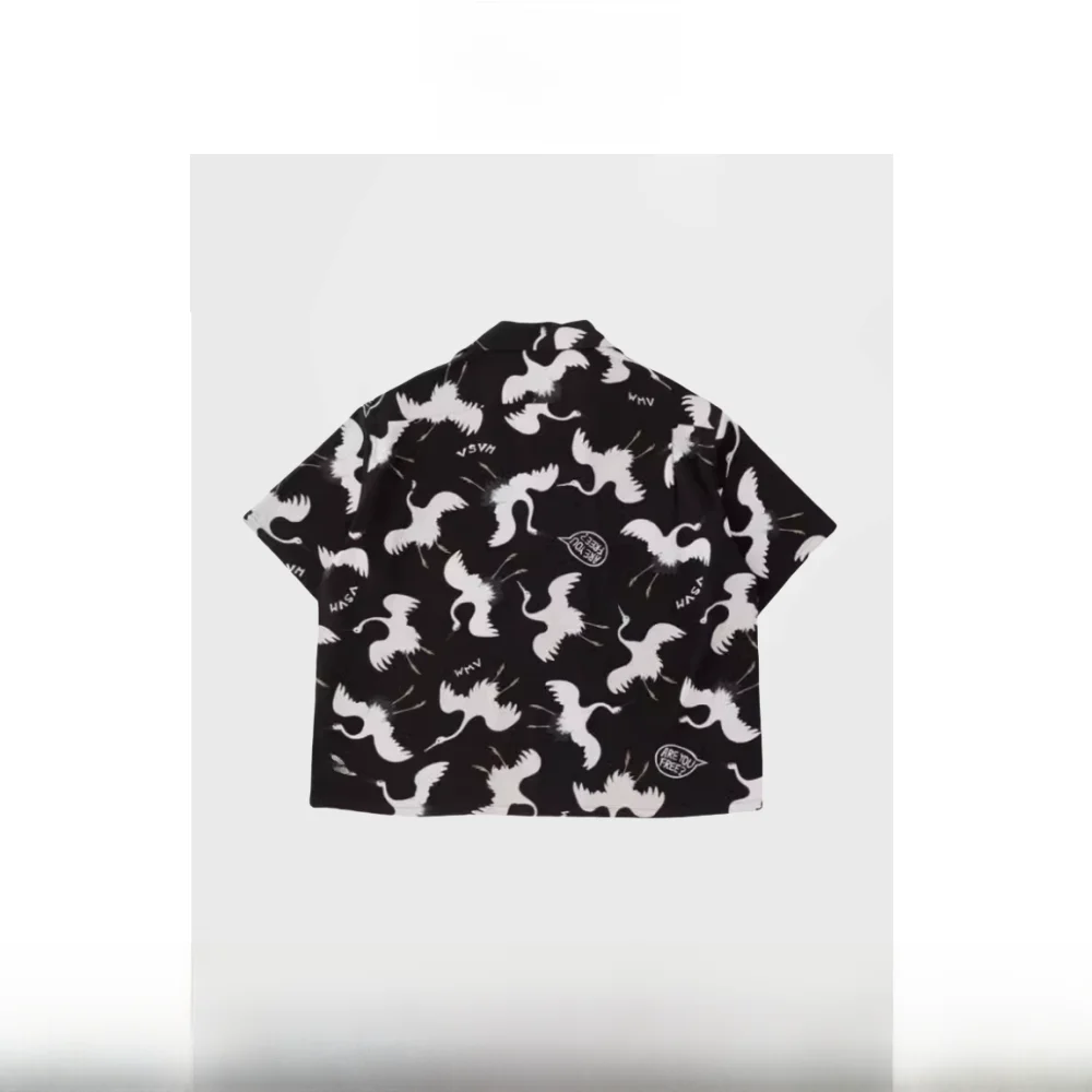 Humans Mades Beach irt Crane Print Летний дышащий ретро Гавайский узор ort Sve Свободный крой из хлопка и полиэстера Мужской топ
Humans Mades Beach irt Crane Print Летний дышащий ретро Гавайский узор ort Sve Свободный крой из хлопка и полиэстера Мужской топ