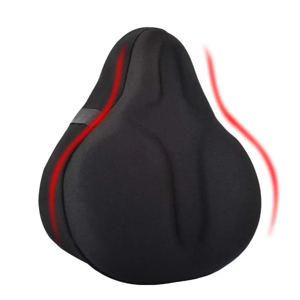 MTB saddle cover thickened silicone cushion comfortable gym bike saddle cover bicycle parts gel polyester
MTB saddle cover thickened silicone cushion comfortable gym bike saddle cover bicycle parts gel polyester