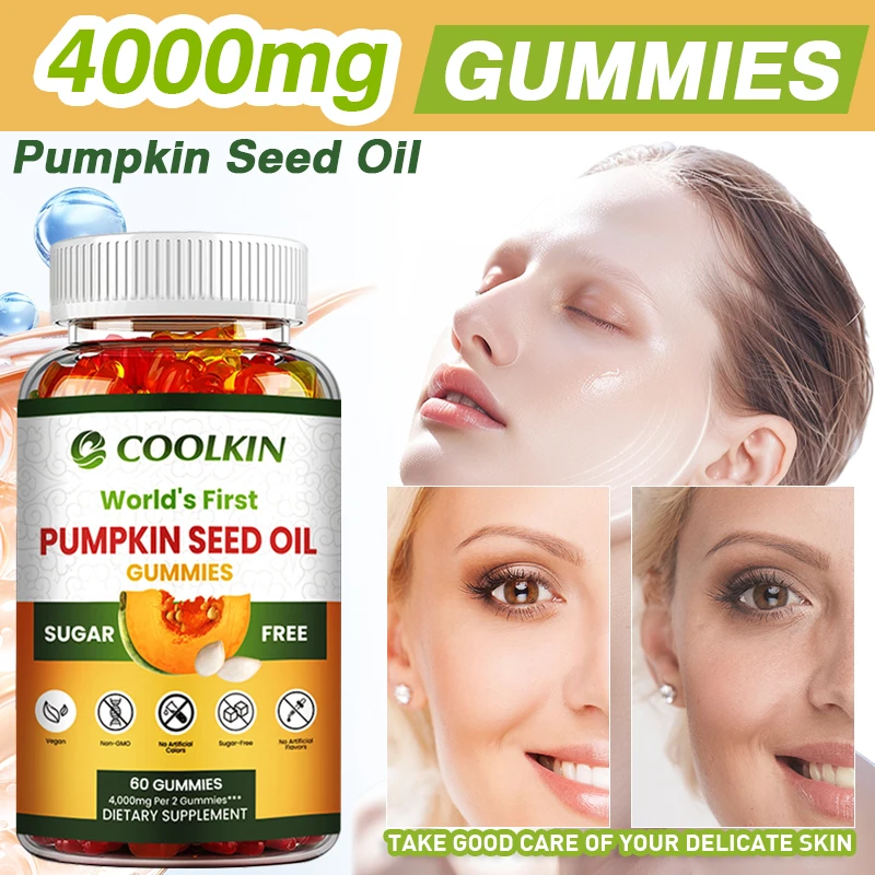 Pumpkin Seed Oil Gummies - Promotes Hair Growth, Supports Prostate, Bladder and Urinary Tract Health, Enhance Immunity
Pumpkin Seed Oil Gummies - Promotes Hair Growth, Supports Prostate, Bladder and Urinary Tract Health, Enhance Immunity
