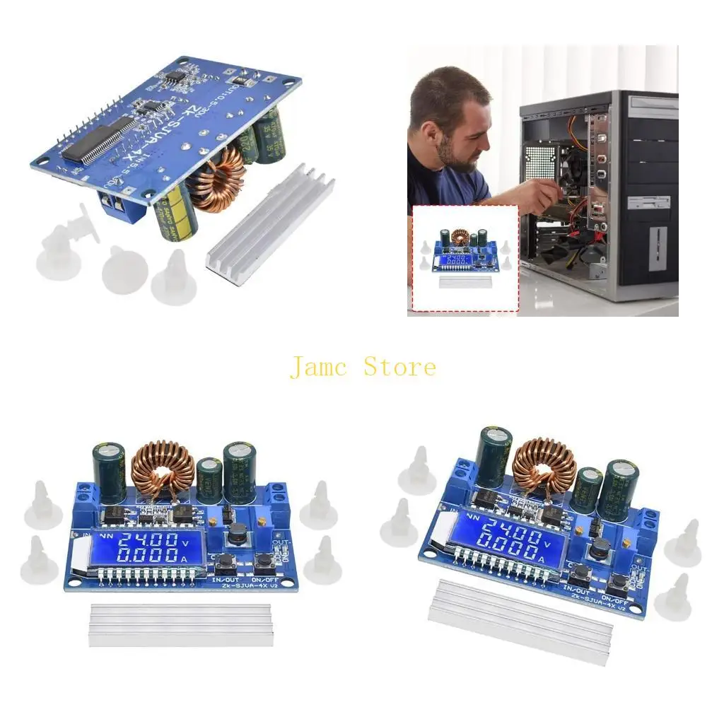 LX0B Professional Power Module LCD Screen Displaying Voltages Current Power
LX0B Professional Power Module LCD Screen Displaying Voltages Current Power